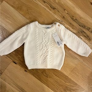 Janie & Jack Cable Knit Sweater-NWT